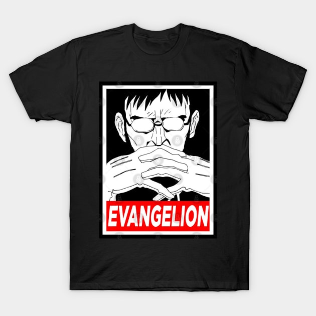 Gendo Ikari  Evangelion meme T-Shirt by BurrolaDiore89